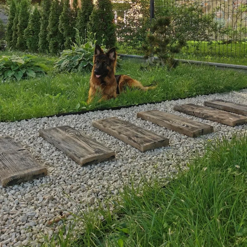 Deska betonowa brązowa 3