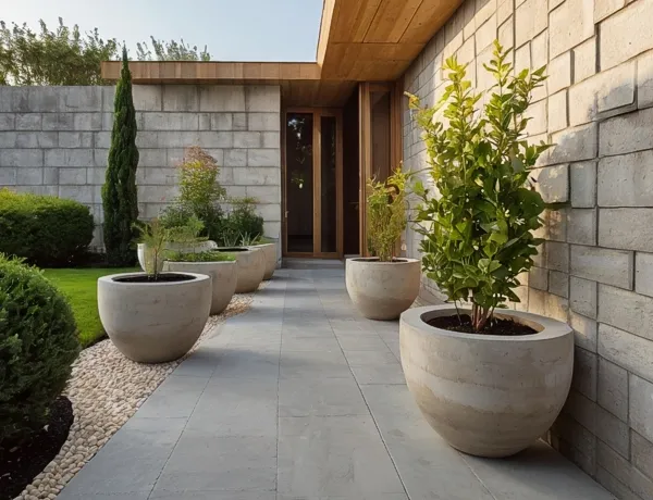 Duże donice ogrodowe